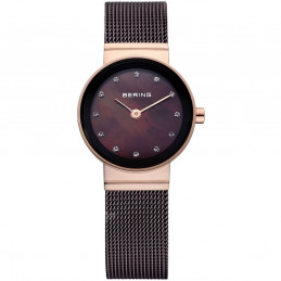 Bering Time Damen-Armbanduhr XS Classic Analog Quarz Edelstahl 10122-265