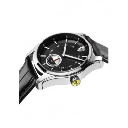 Ferrari Herren-Armbanduhr GTB_C Analog Quarz Leder (830231)