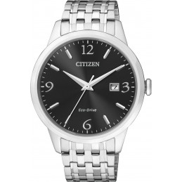 Citizen Herren-Armbanduhr Analog Quarz Edelstahl BM7300-50E